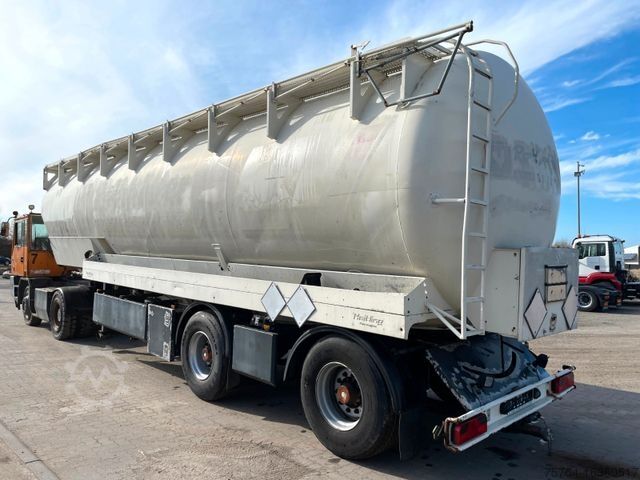 Siloauflieger  51m³Heitling Silo Futter/7 KA/Zwangsgelenkt