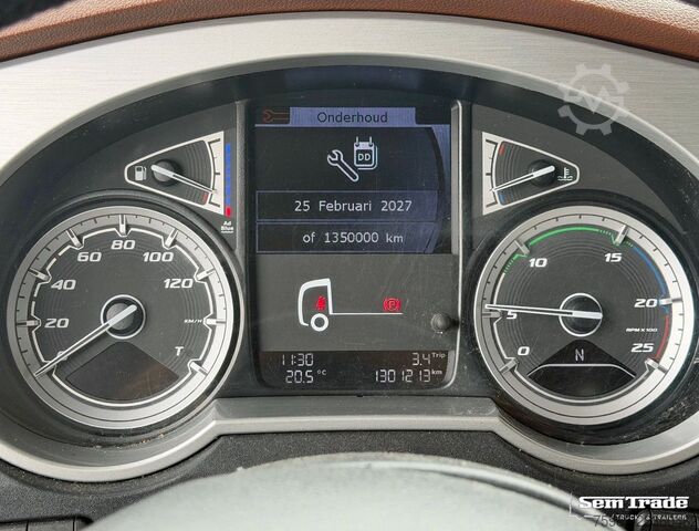 রেফ্রিজারেটেড ট্রাক DAF XF 480 FAN SSC EURO 6D RETARDER/INTARDER FULL AI