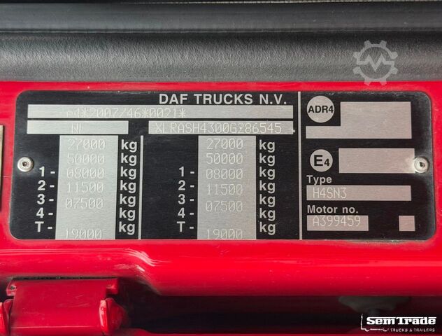 রেফ্রিজারেটেড ট্রাক DAF XF 480 FAN SSC EURO 6D RETARDER/INTARDER FULL AI