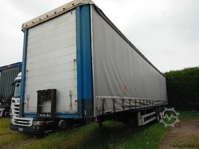 Flatbed semitrailer  38 S EL