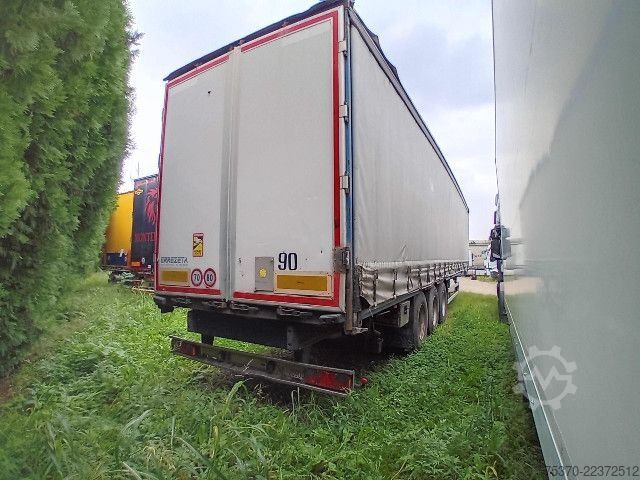 Flatbed semitrailer  38 S EL