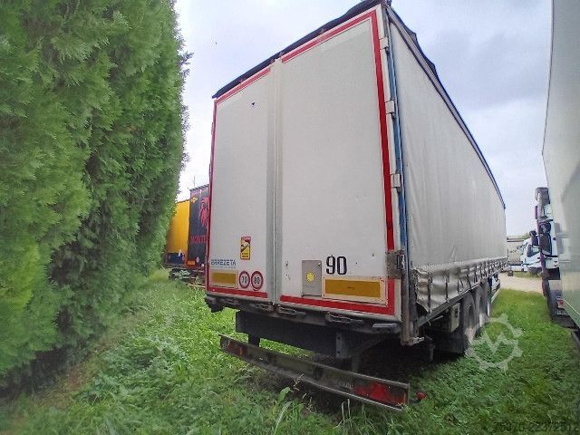 Flatbed semitrailer  38 S EL
