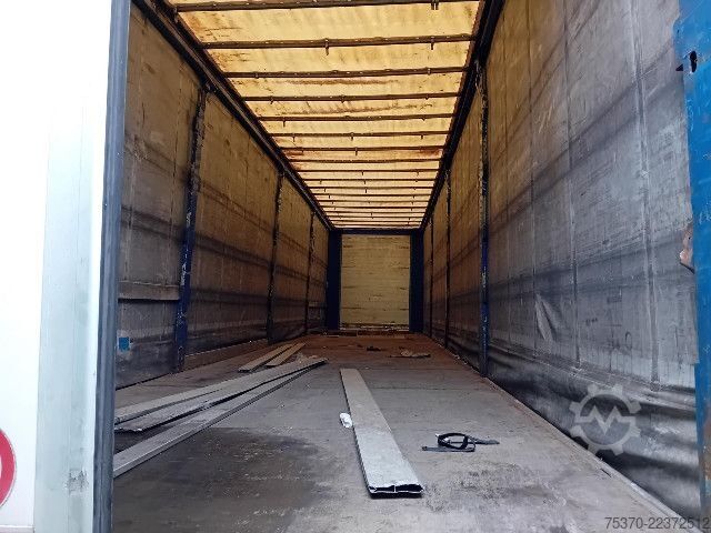 Flatbed semitrailer  38 S EL