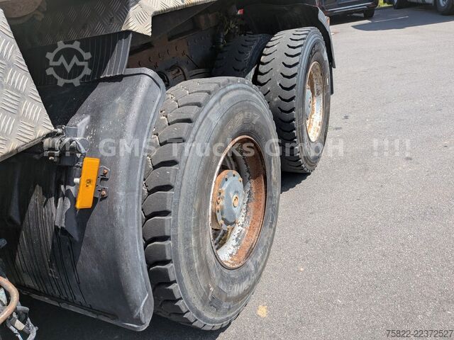 Tre-sidet tipbil MERCEDES-BENZ Actros 4143 / V6 / Blatt - Blatt / Retarder
