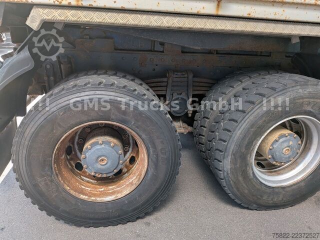 Tre-sidet tipbil MERCEDES-BENZ Actros 4143 / V6 / Blatt - Blatt / Retarder
