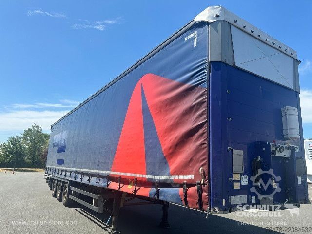 Öppen semitrailer med kapell Schmitz Cargobull Curtainsider Mega