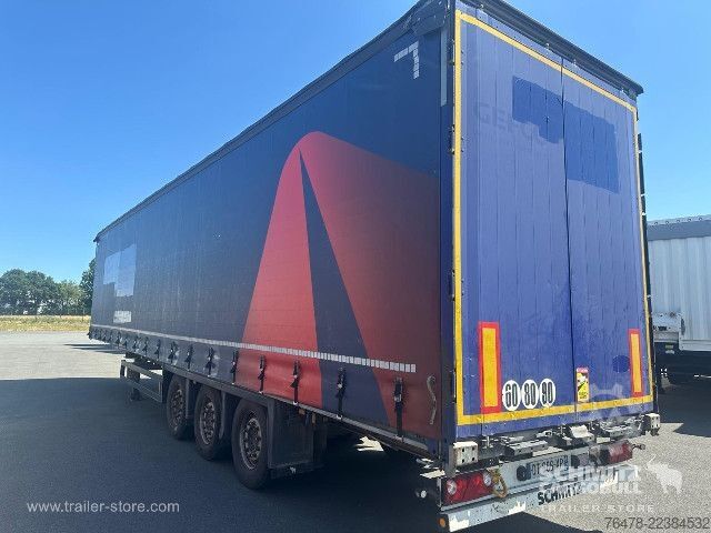 Öppen semitrailer med kapell Schmitz Cargobull Curtainsider Mega