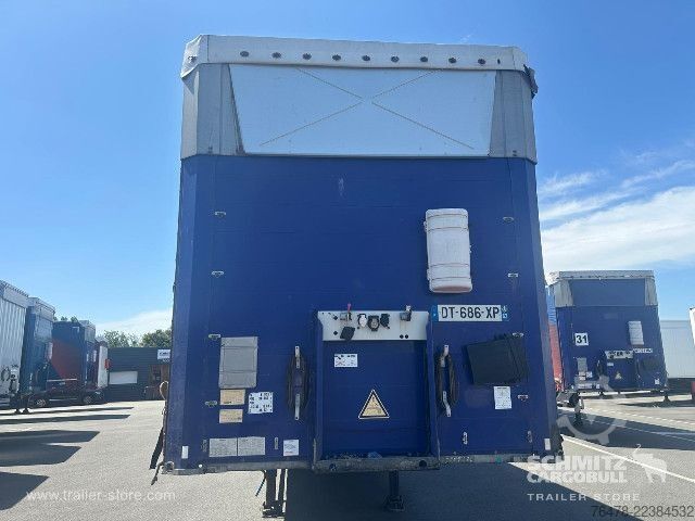 Öppen semitrailer med kapell Schmitz Cargobull Curtainsider Mega