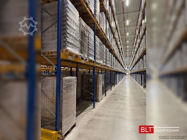  50,40 lfm STOW Palettenregale, H: 1050cm Fachlast: 2250 kg, PNB0472, Regale