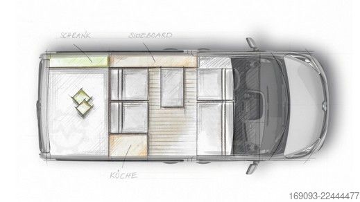 عربة تخييم RENAULT Kampanaja EINS*Aufstelldach*AHK*Küche*Heckauszug