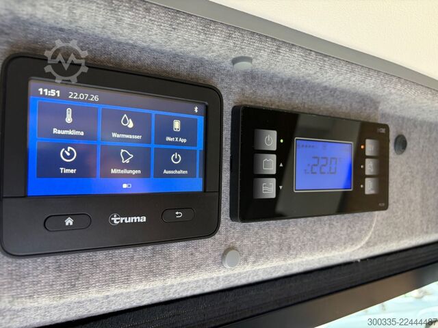 عربة تخييم CLEVER Runner 636 Automatik- Heavy - Längsbetten