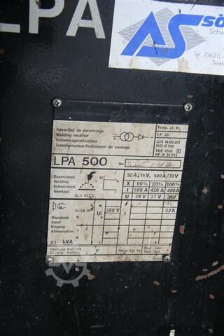 Sistem de sudare Örlikon LPA 500