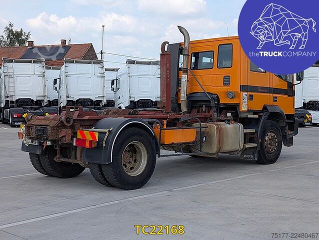 Transport af containere Iveco EuroTech