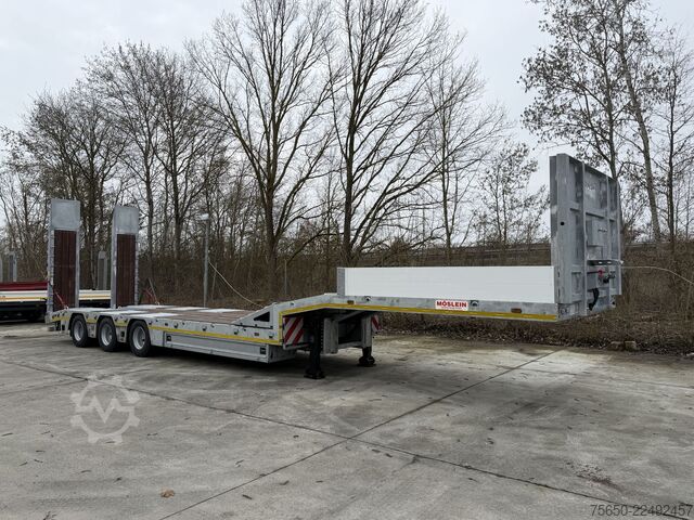 Zema profila puspiekabe Möslein ST 3  3 Achs Satteltieflader neu