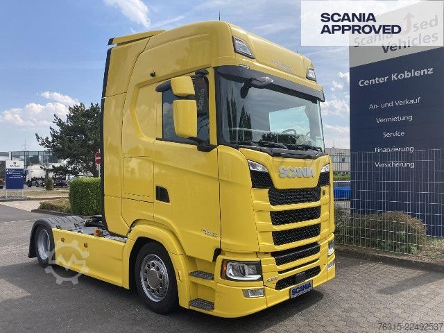 Unit traktor standar Scania S 450 EB - MEGA - HIGHLINE - 2x TANKs -