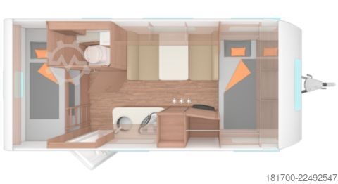Caravana Weinsberg CaraOne 480 QDK Edition [HOT] Edition Hot*1500kg*
