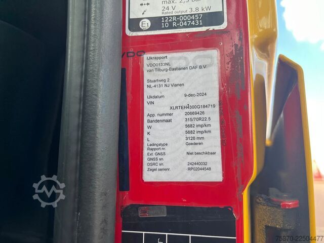 标准-SZM DAF XF 480 FT EURO 6