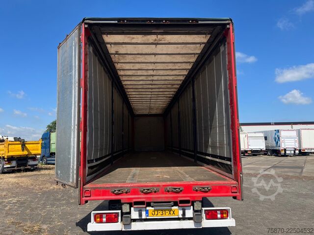 Terpal gelongsor Van Hool SCHUIFZEIL 3 ASSEN kooiaap aansluiting