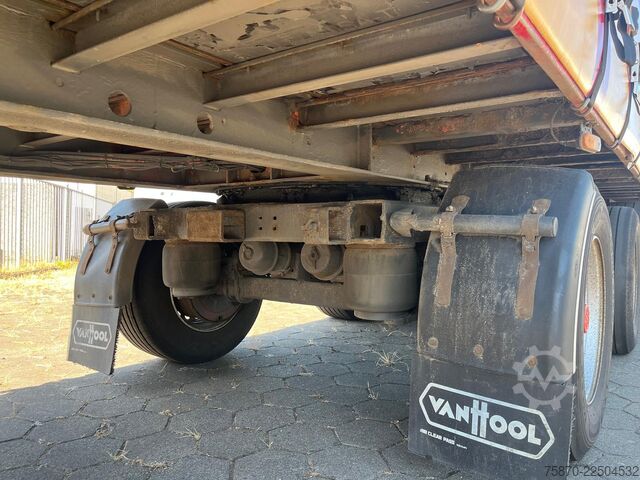 Terpal gelongsor Van Hool SCHUIFZEIL 3 ASSEN kooiaap aansluiting