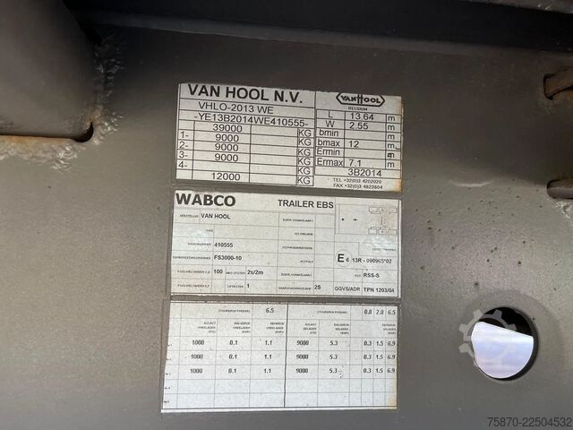 Sliding tarpaulins Van Hool SCHUIFZEIL 3 ASSEN kooiaap aansluiting