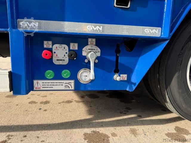 تریلر کم‌ارتفاع نیمه‌کشنده  GVN TIEFLADER*AUZIEHBAR 6 M*LENKACHSE*PEN