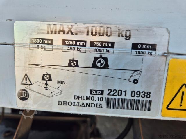 Suitcase Iveco Eurocargo 75-210/P LBW 1.000kg 3 Sitze Klima