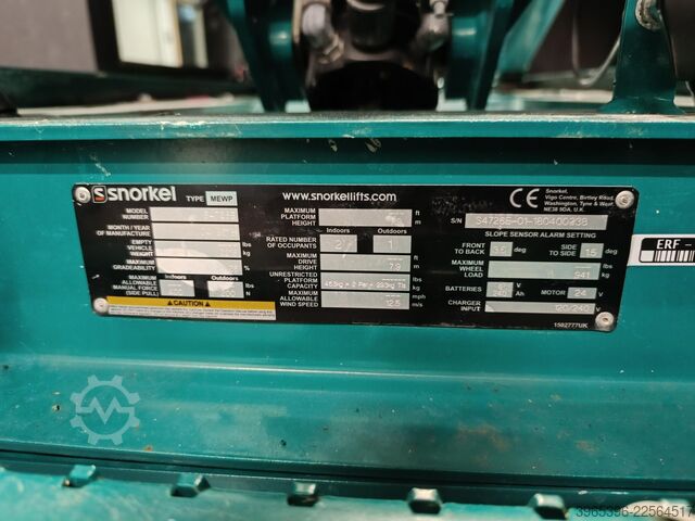 시저 리프트 Snorkel S4726E