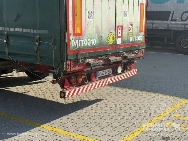 กึ่งพ่วงเปิดพร้อมผ้าใบคลุม Schmitz Cargobull Curtainsider Mega