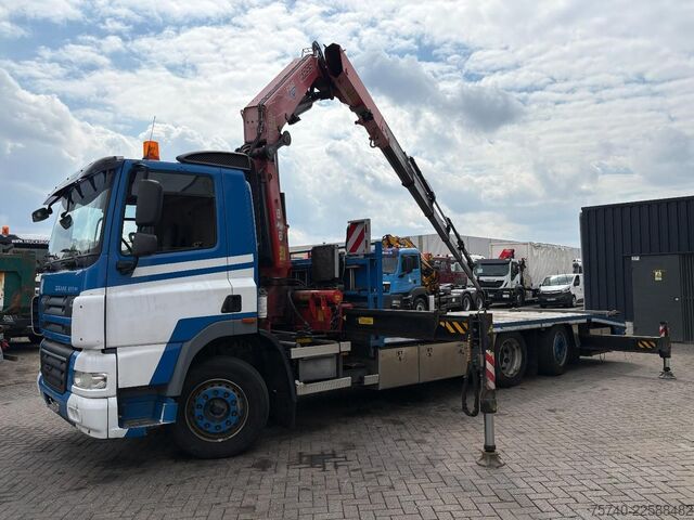 фургон-автовоз DAF CF 85.410 + FASSI F365A - 6X EXT. + REMOTE + 6X...