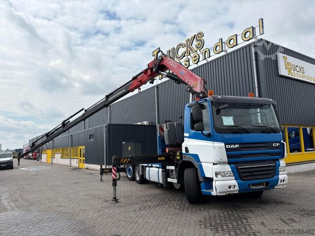 фургон-автовоз DAF CF 85.410 + FASSI F365A - 6X EXT. + REMOTE + 6X...