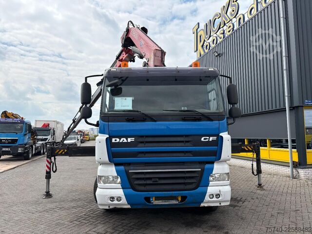 фургон-автовоз DAF CF 85.410 + FASSI F365A - 6X EXT. + REMOTE + 6X...