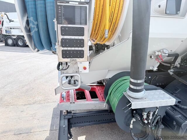 Camión cisterna de vacío SCANIA G420 B6x2*4NB Bucher FlexLine CM100