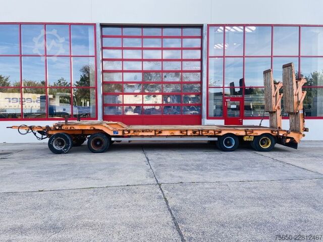 Remolque de plataforma baja Müller-Mitteltal T4 Kompakt 40,0  4 Achs Tieflader- Anhänger