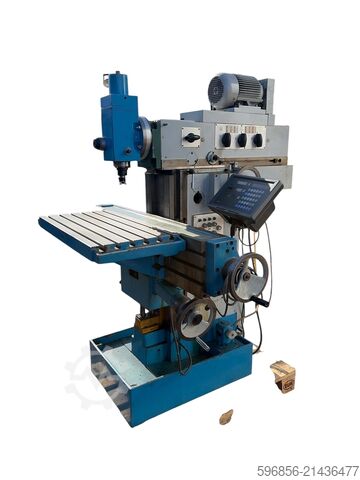 Mesin pengisar sejagat WAGNER FCA 500 dengan paparan digital 3 paksi (DRO) Frezarka uniwersalna WAGNER FCA 500 + odczyt cyfrowy 3 osie (DRO) Frezarka uniwersalna WAGNER FCA 500 + odczyt cyfrowy 3 osie (DRO)