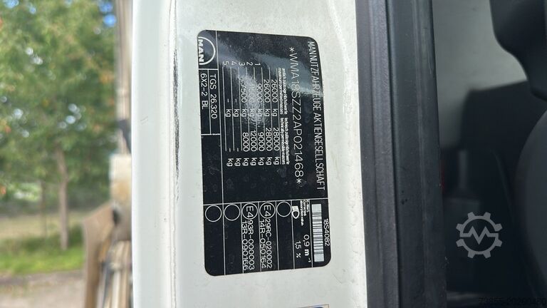 Wywrotka MAN TGS 26.320 6x2-2 BL