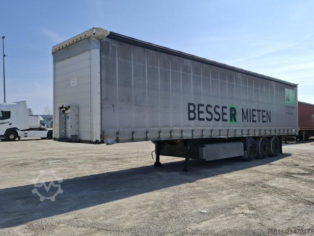 Atvira priekaba su tentu SCHMITZ CARGOBULL SCS 24/L EDSCHA Curtainsider CodeXL Nievau