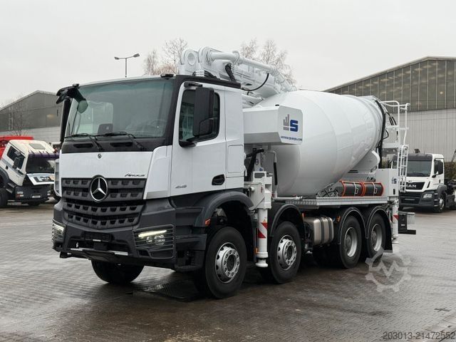Xe bơm bê tông MERCEDES-BENZ Arocs 4146 8x4 PUMI SERMAC 4Z28