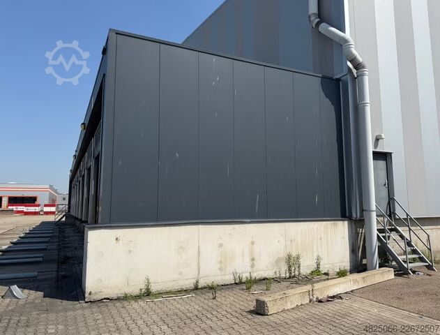 Nave desmontable con muelles de carga, 234 m² Industrial warehouse 36 x 6,5
