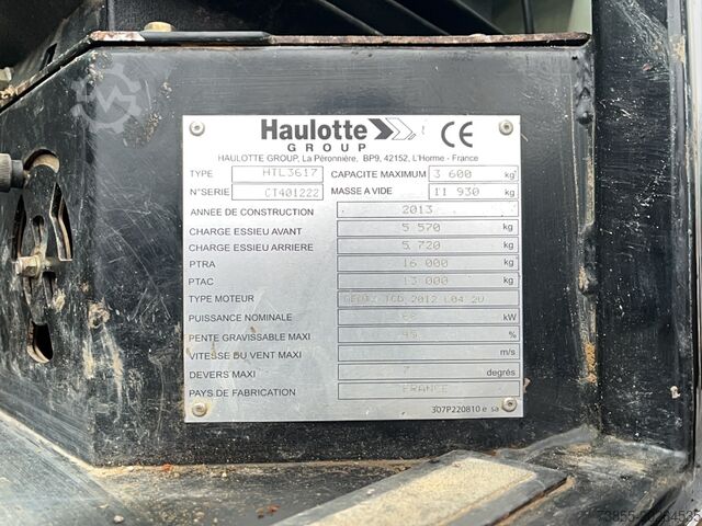 Manipulator telescopic Haulotte HTL3617