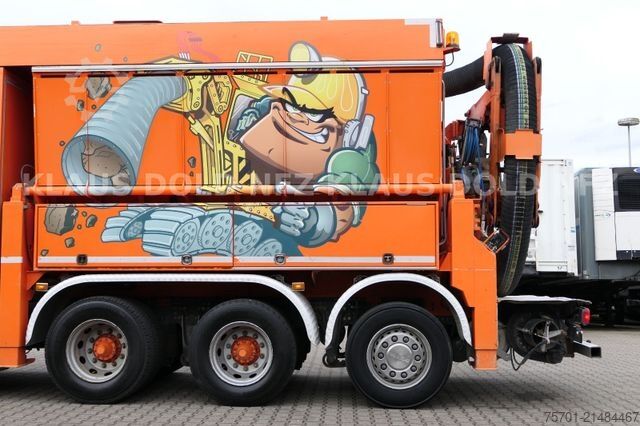 Cistercijsko vozilo za vakuumsko izvlačenje SCANIA R520 V8 RSP Saugbagger  10X4 Retarder