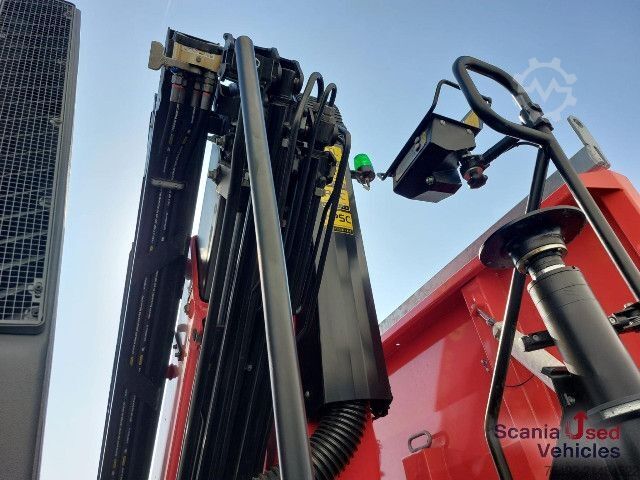 Xe ben ba chiều IVECO X-WAY 460 AD  3-S-Kipper + Frontkran PK18002 EH