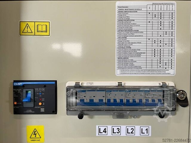 אגרגט Baudouin 4M10G110/5 - 110 kVA Generator - DPX-19868