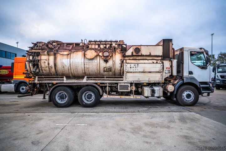 Όχημα αναρρόφησης RENAULT KERAX 385 // CITERNE ASPIRATRICE