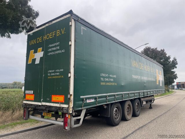 Bīdāmie tentiņi Schmitz SCS 24/L Tautliner / SAF Axles / Discbrakes / N...