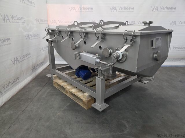 Вибрационная трёхслойная просеивательная машина (вибросито) Vibra 