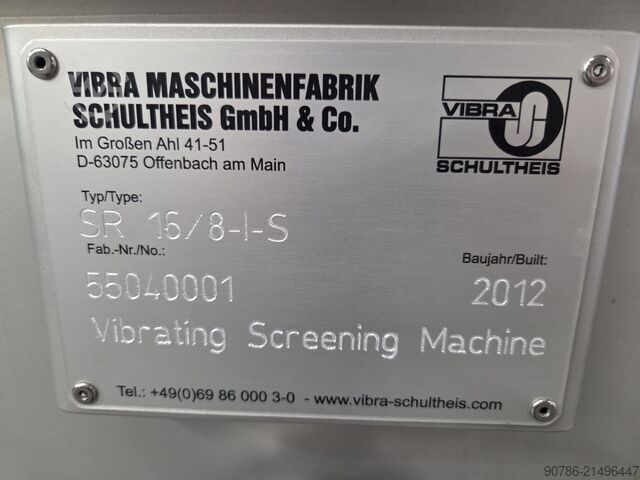 Вибрационная трёхслойная просеивательная машина (вибросито) Vibra 