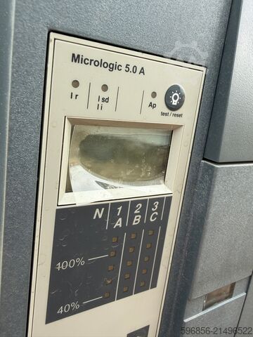 Schneider Electric Masterpact NW25 H1 2500A Micrologic 5.0A Interruptor Automático ACB Schneider Electric Masterpact NW25 H1 2500A Micrologic 5.0A Wyłącznik mocy ACB Schneider Electric Masterpact NW25 H1 2500A Micrologic 5.0A Wyłącznik mocy ACB