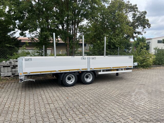 Remorque ouverte Möslein THT 14,4 G 7,20 L  14,4 t Tandem- Pritschenanhänger- Tieflader