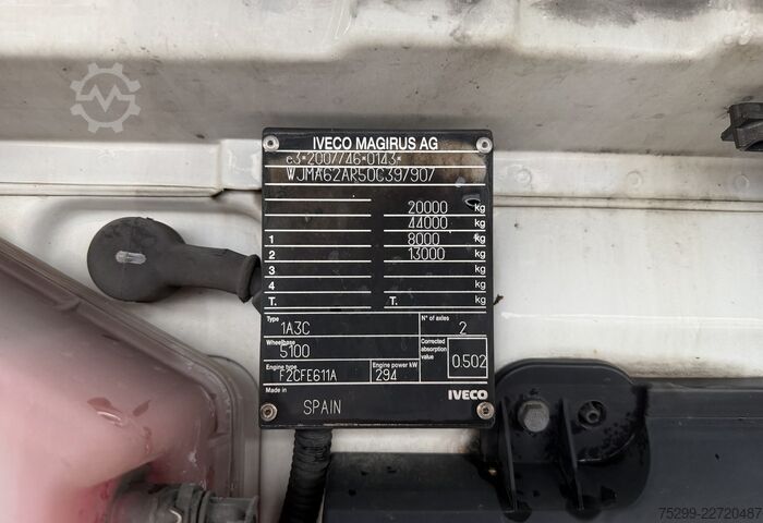 Skříňový nákladní automobil Iveco 190S40 LBW Retarder AHK / Swiss-Vehicle