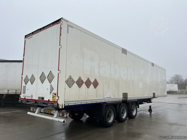 Box body Krone DryLiner / Box / Huckepack / BPW Drum